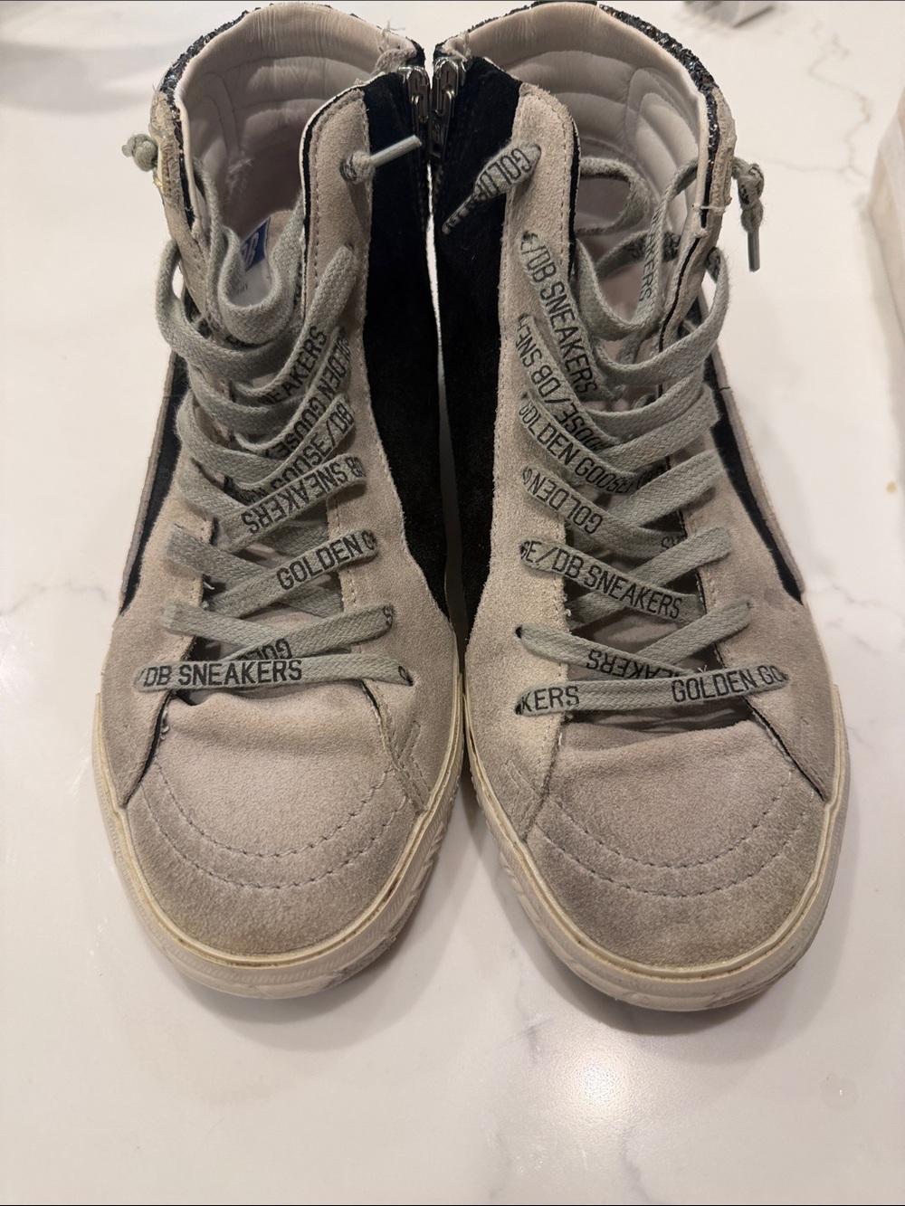 Golden Goose Hightop Sneakers Size 38 - Picture 2 of 6